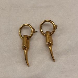 Vintage-Inspired Gold Earrings